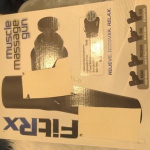 Fit rx muscle massage gun